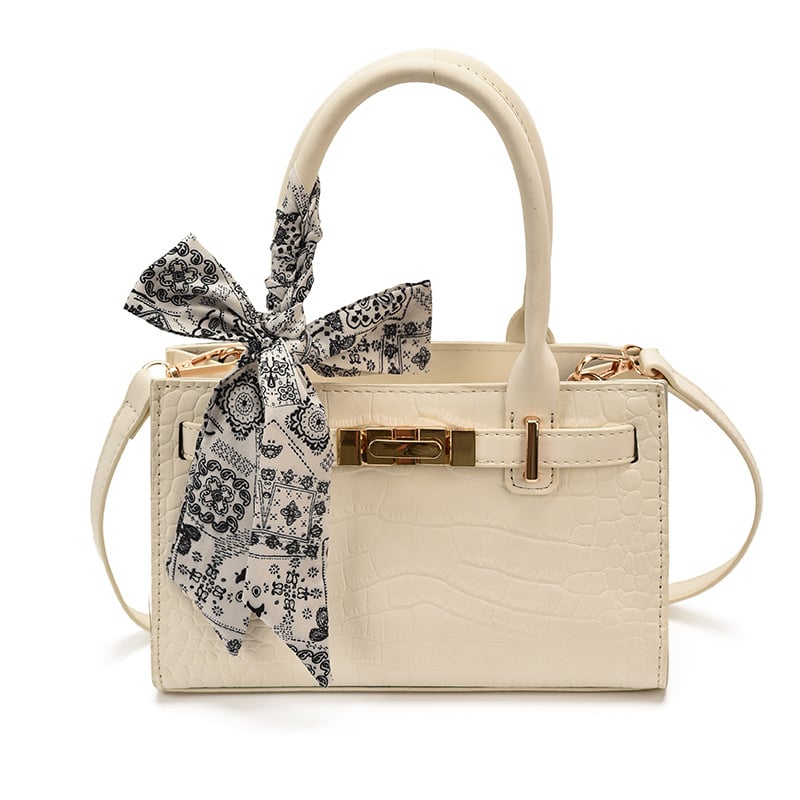 Geantă Kelly cu model crocodil, elegantă și versatilă pentru femei, pentru umăr sau crossbody