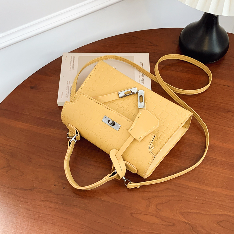Geantă Kelly mică de lux pentru femei, 2025 – geantă de mână cu curea de umăr/crossbody