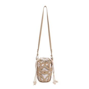 Geantă crossbody pentru telefon, decupată, stil coreean retro, design de nișă, cu ciucuri