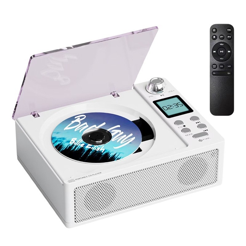 Player CD/MP3 portabil cu difuzor Bluetooth și radio FM