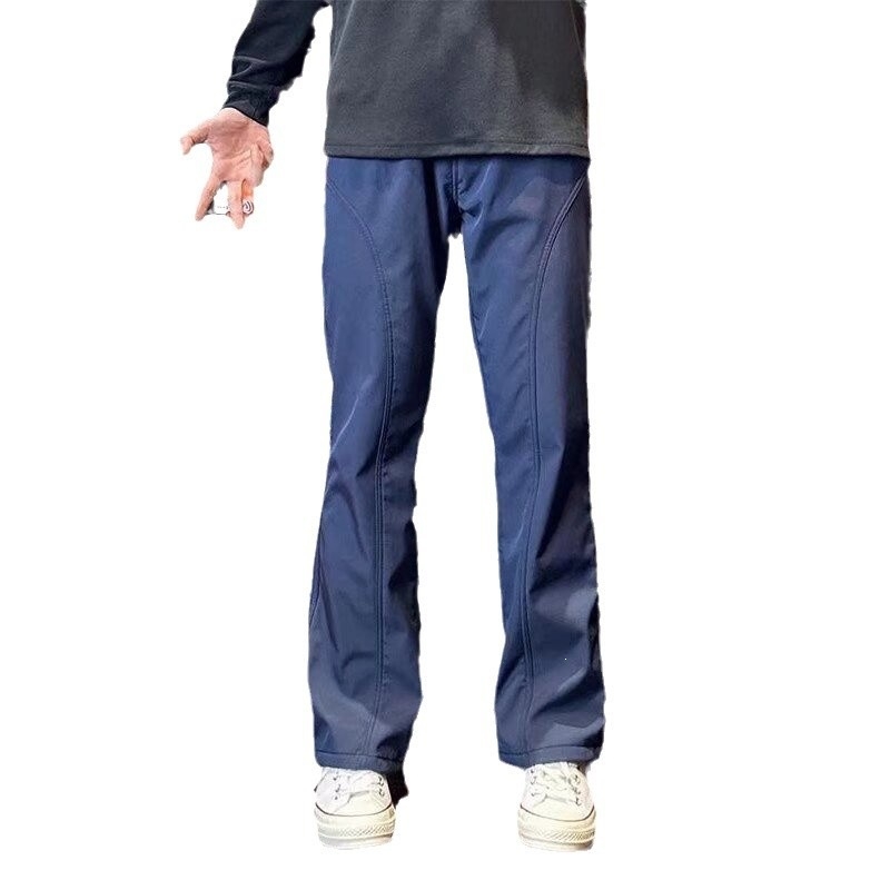 Pantaloni lungi pentru bărbați, largi, casual pentru primăvară și toamnă