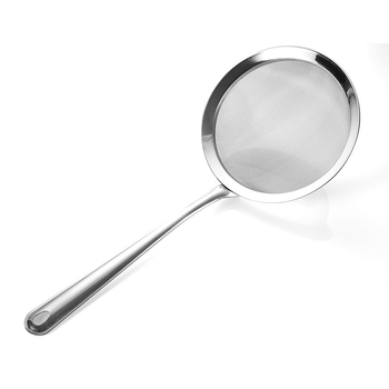 Sită de bucătărie din oțel inoxidabil cu filtru pentru făină, suc și lapte de soia, lingură de ulei și strecurător pentru prăjit