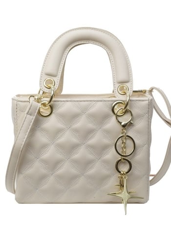 Geantă mică din PU pentru femei, cu curea de umăr și crossbody, 2025 colecție nouă, broderie chic, geantă versatilă pentru zi cu zi, în stil Diana