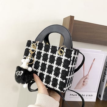 Geantă cu design de nișă, primăvara 2025, geantă de umăr și crossbody pentru femei