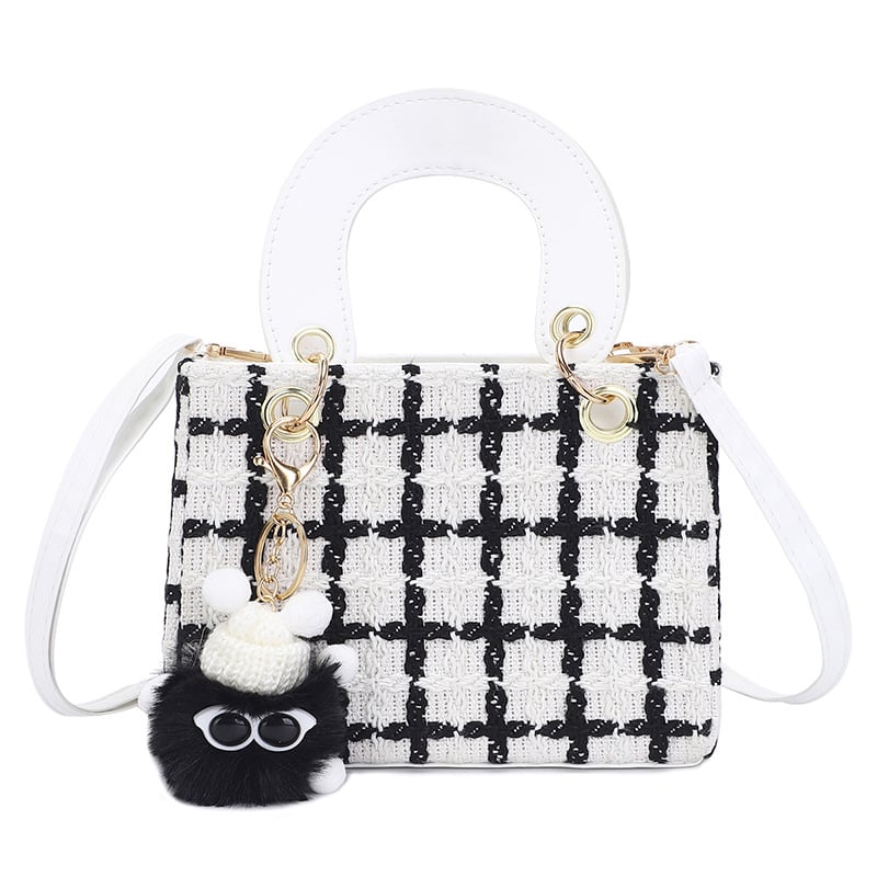 Geantă cu design de nișă, primăvara 2025, geantă de umăr și crossbody pentru femei