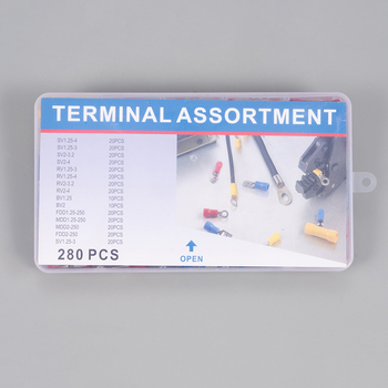 Set terminal tubular preizolat, cu clește, pini pentru panoul de comutare, mufe din cupru prin presare la rece