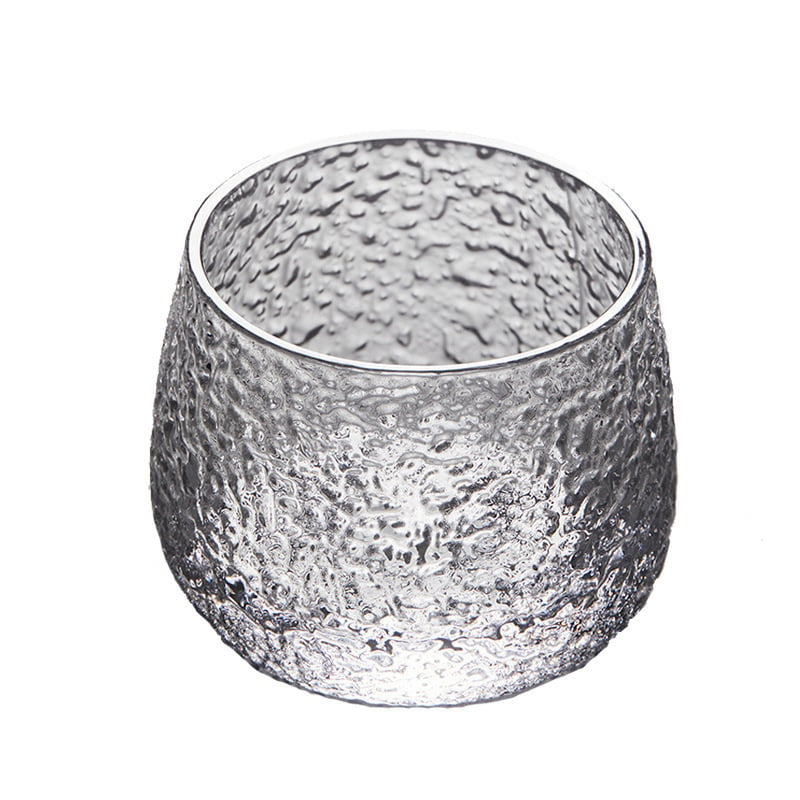 Set de pahare din sticlă pentru uz casnic, decantor transparent pentru băuturi spirtoase și set de saké, stil minimalist
