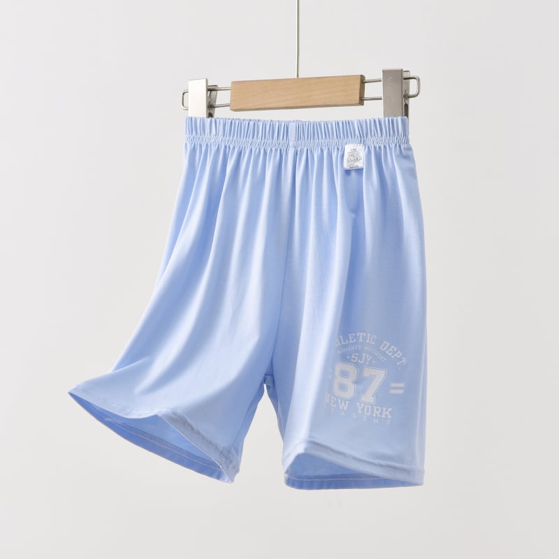 Pantaloni scurți de somn din modal pentru băieți pantaloni casual ușori de vară
