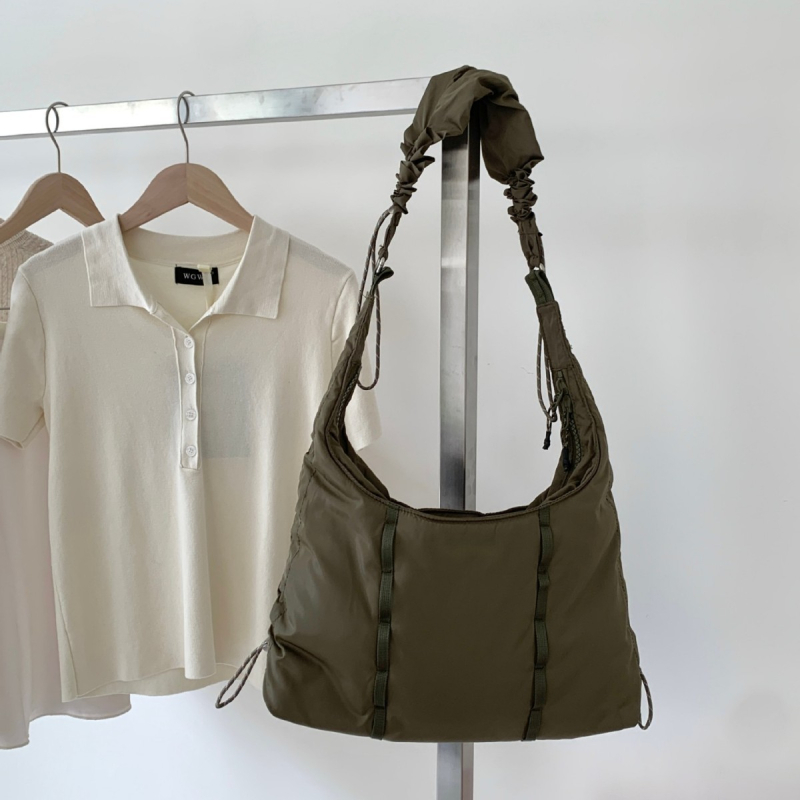 2026 Topo geantă tote din nylon, capacitate mare, ușoară, versatilă, unisex, pentru umăr și crossbody