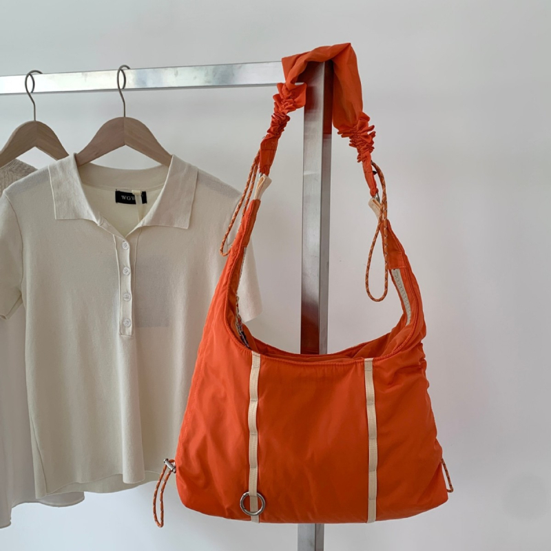 2026 Topo geantă tote din nylon, capacitate mare, ușoară, versatilă, unisex, pentru umăr și crossbody