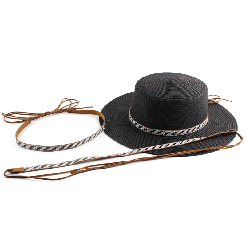 Bandă textilă cu paiete și cristale – accesoriu reglabil pentru pălării, curele și alte accesorii