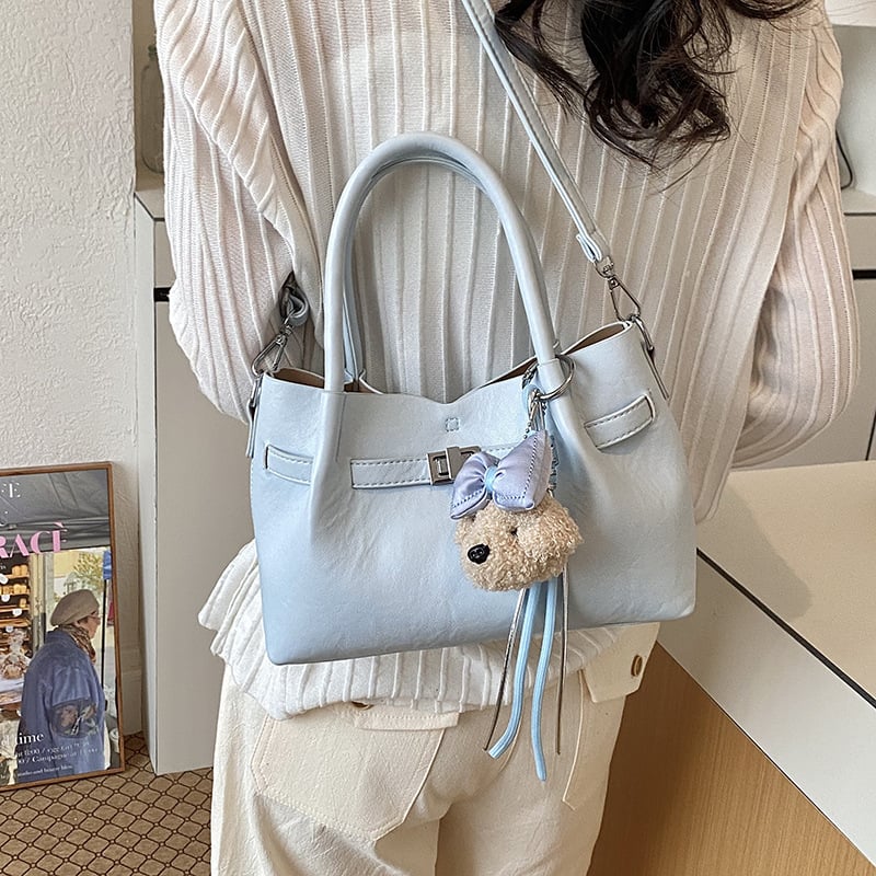 Geantă pentru femei minimalistă, retro, de înaltă calitate — vară 2026, geantă versatilă crossbody și bucket bag