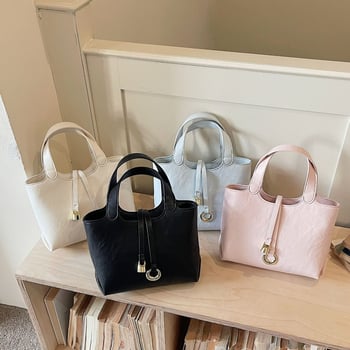 Geantă mică premium pentru femei, 2026 nouă în modă, versatilă, pentru umăr sau crossbody, geantă bucket minimalistă