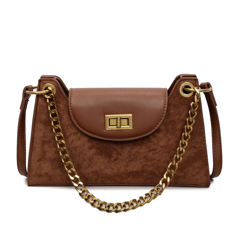 Geantă baguette leopard pentru femei, toamnă 2025, lux ușor, contrast de culori, geantă crossbody