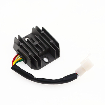 Rectificator și regulator de tensiune pentru motocicletă Gy6, pentru scuter 125/150, cu conector feminin de patru pini
