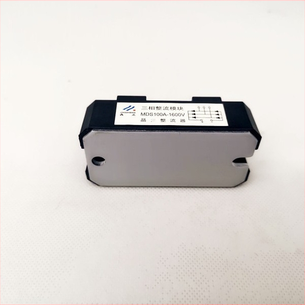 Hliníkový trojfázový usmerňovací mostík so spodnou doskou, 100A, MDS100A1600V, pre MDS150A
