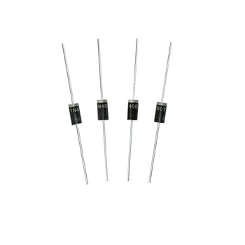 Diodă 1N4007, DO-41, diodă rectificatoare axială, siliciu