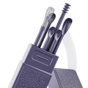 Set Zhongyue cu șase piese pentru îndepărtarea cerumenului, design spiral