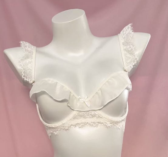 Sutien din dantelă cu push-up, cupe întărite, purtare în două moduri, lenjerie sexy, mărime mare