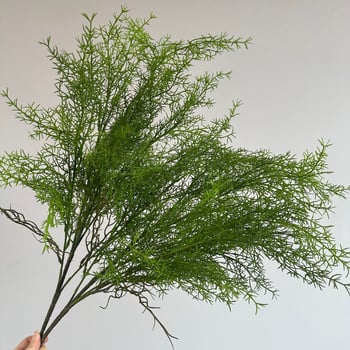 Plante verzi artificiale: Coral Grass, Snapdragon, Mist Pine, Mist Grass pentru decor în stil pădure la sala de nunți, ierbă sălbatică, Pine Needle Fern, iarbă decorativă