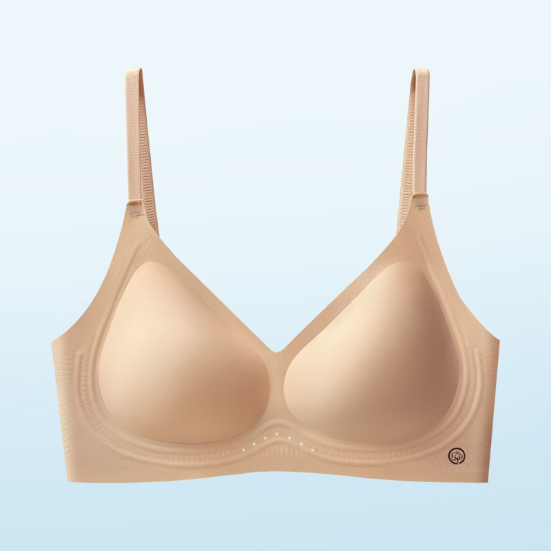 Sutien cu susținere moale, anti-sagging, fără armături, confortabil, cu efect de ridicare, adună țesutul mamar lateral și face ca sânii mici să pară mai mari — lenjerie feminină