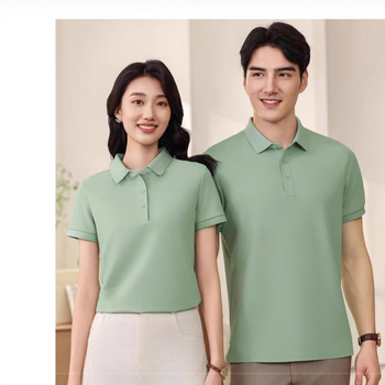 YK.519 Polo răcoros din nailon-spandex, model mic pătrat, fără cusături, uscare rapidă, mânecă scurtă, guler polo, cu logo brodat