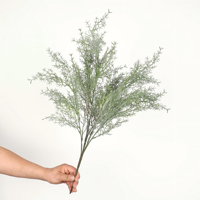 Verde artificial în stil Monet pentru grădină, cu cascadă de flori și iarbă coral, aranjamente florale decorative pentru exterior