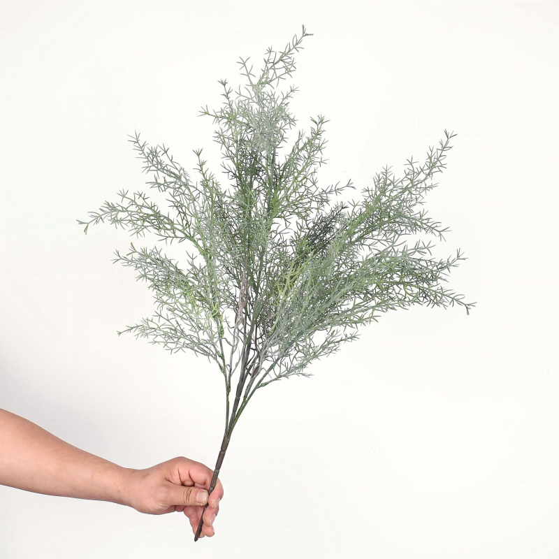 Verde artificial în stil Monet pentru grădină, cu cascadă de flori și iarbă coral, aranjamente florale decorative pentru exterior