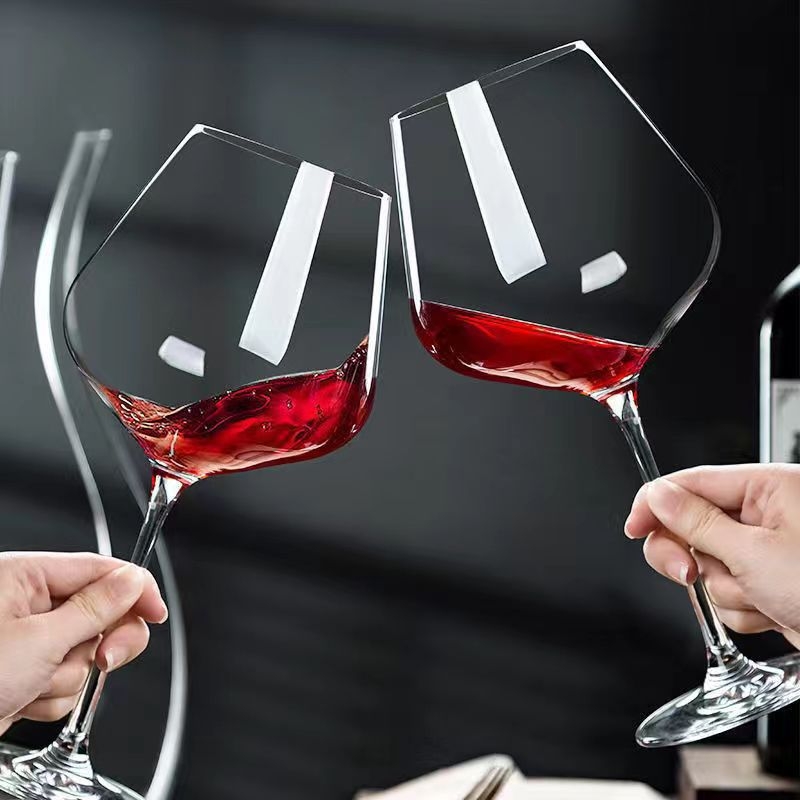 Set de pahare pentru vin roșu cu decantator, cristal, veselă de vin pentru uz casnic, lux