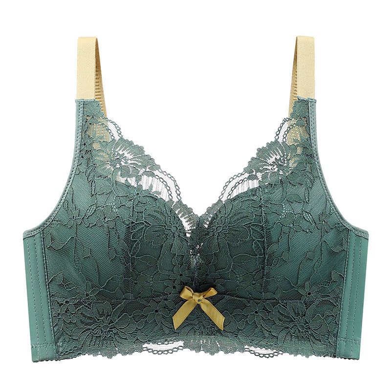 Sutien din dantelă fără sârmă pentru sâni mici, reglabil, modelator, lenjerie 9228