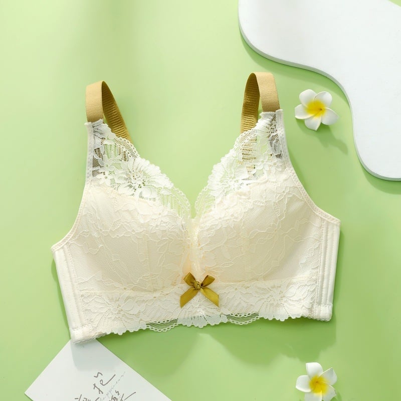 Sutien din dantelă fără sârmă pentru sâni mici, reglabil, modelator, lenjerie 9228