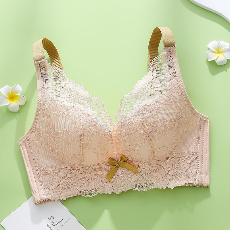 Sutien din dantelă fără sârmă pentru sâni mici, reglabil, modelator, lenjerie 9228
