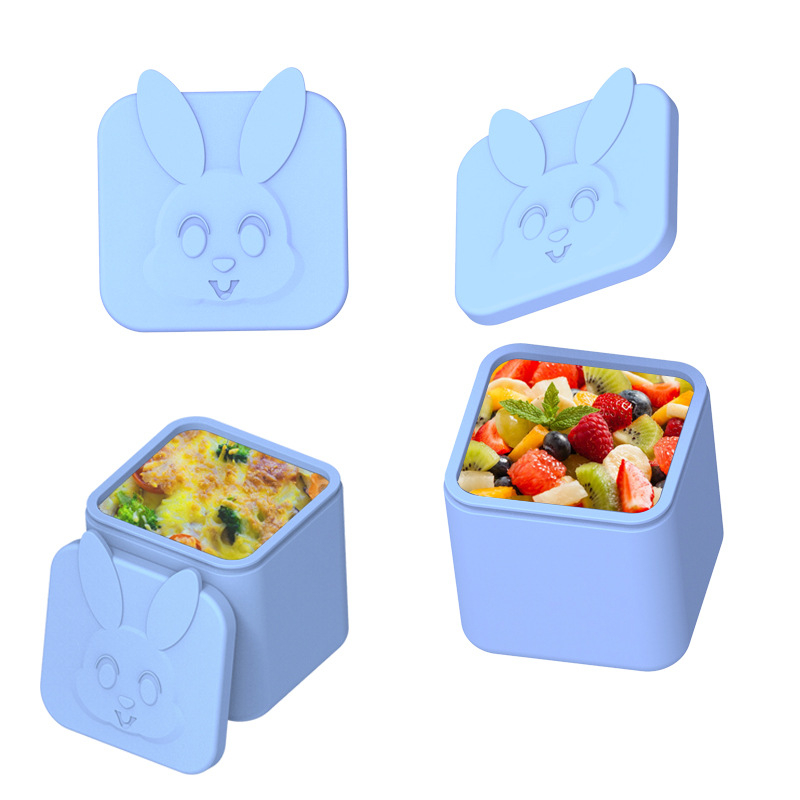 Recipient din silicon antiaderent pentru dressing de salată, recipient portabil pentru sos de prânz, recipient compact pentru condimente