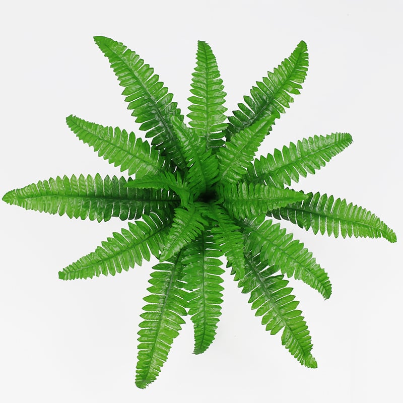 Frunze de mătase pentru perete, plantă artificială în stil persan, înălțime 10–30 cm