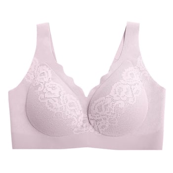 Sutien fără sârmă pentru bust mic, cu efect de ridicare, spate dantelat sexy, fără arcuri