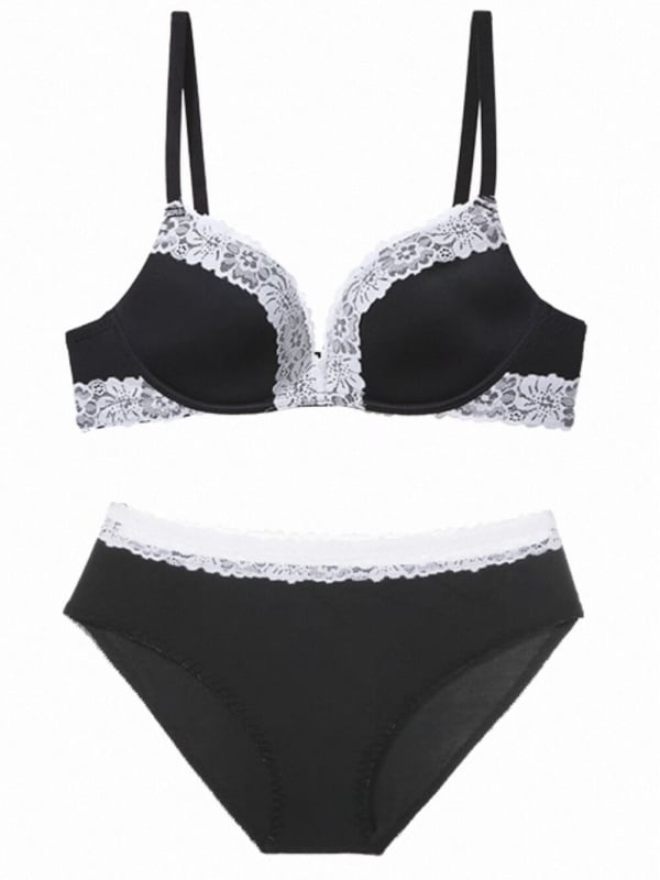 Sutien din dantelă pentru femei, mov strugure, stil francez, sexy, evidențiază bustul mic, cu efect Push-Up, fără arcuri, suport moale