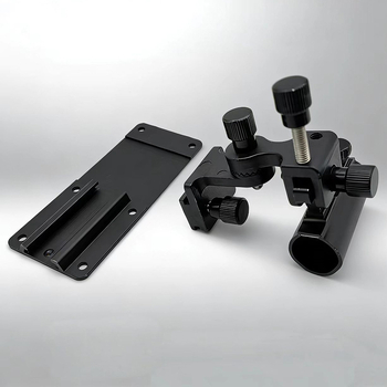 Suport unghiular pentru cutia de pescuit, suport universal din aliaj de aluminiu, accesorii pentru cutia de pescuit, portabil pentru utilizare stânga-dreapta