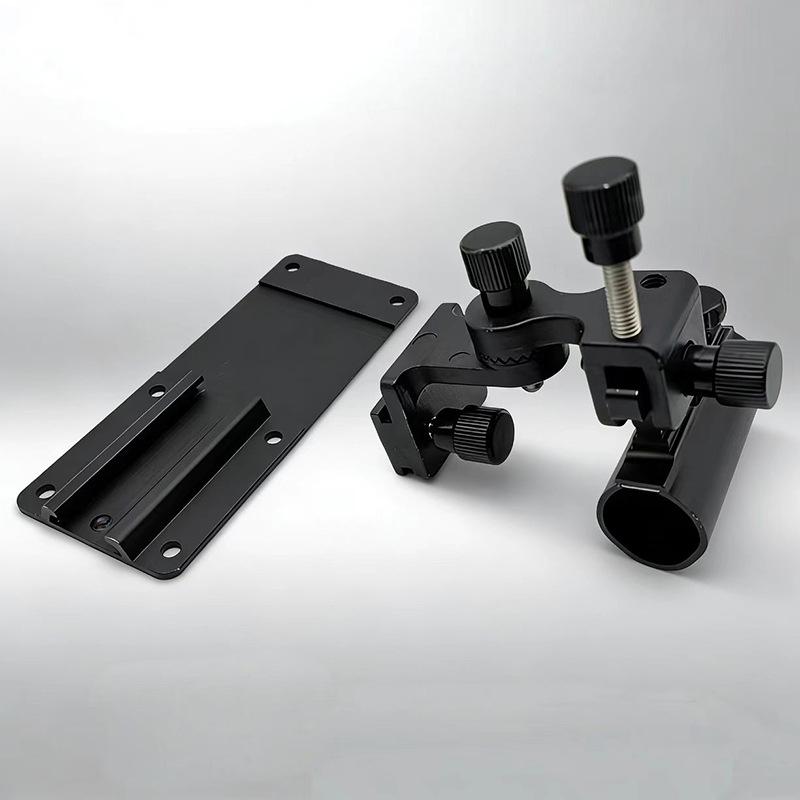 Suport unghiular pentru cutia de pescuit, suport universal din aliaj de aluminiu, accesorii pentru cutia de pescuit, portabil pentru utilizare stânga-dreapta