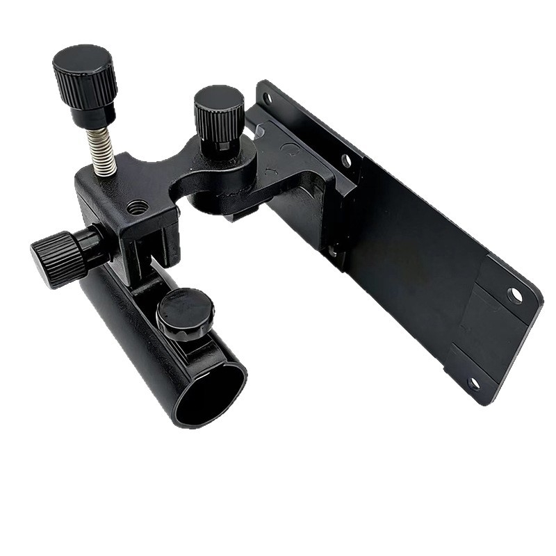 Suport unghiular pentru cutia de pescuit, suport universal din aliaj de aluminiu, accesorii pentru cutia de pescuit, portabil pentru utilizare stânga-dreapta