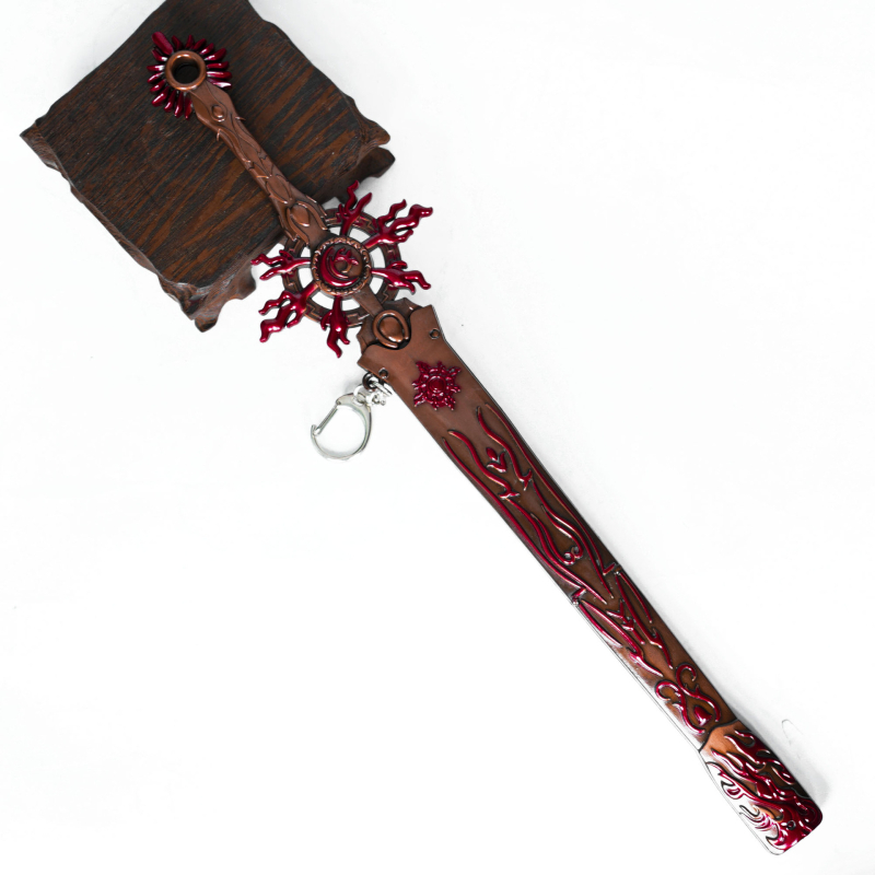 Figurină din aliaj: Sabia Time-Wheel din Pili Puppet Show — ornament decorativ, cadou