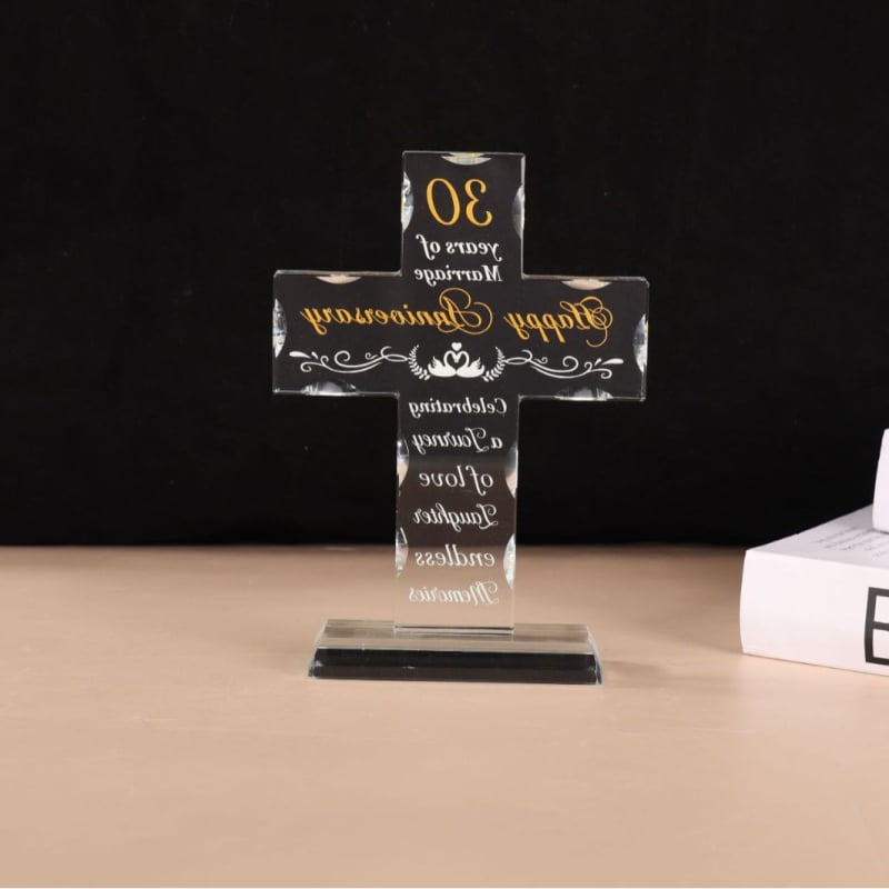 Decorativ cristal transparent, artistic pentru sufragerie și birou