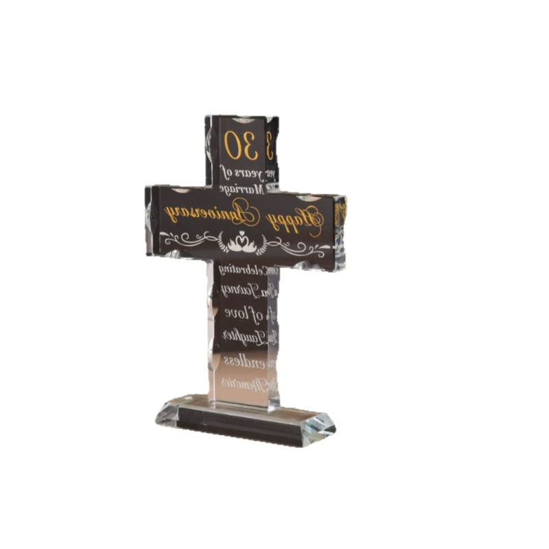 Decorativ cristal transparent, artistic pentru sufragerie și birou