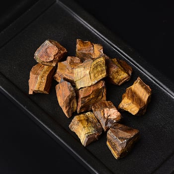 Piatră brută naturală – ochi de tigru, pentru aromaterapie și ornament mineral