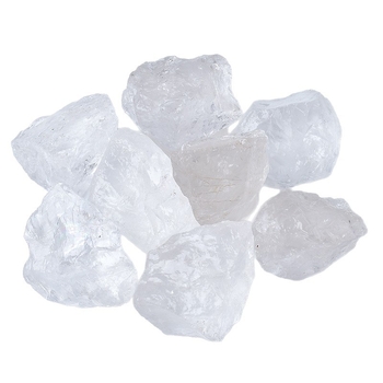 Piatră de cristal alb natural pentru aromaterapie – ornament decorativ din cristal