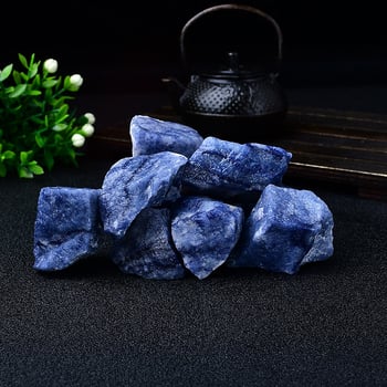 Aventurin albastru – piatră brută pentru difuzor/aromaterapie, decor cristal pentru casă și birou