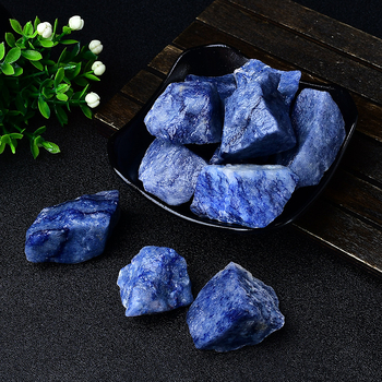 Aventurin albastru – piatră brută pentru difuzor/aromaterapie, decor cristal pentru casă și birou