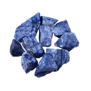 Aventurin albastru – piatră brută pentru difuzor/aromaterapie, decor cristal pentru casă și birou
