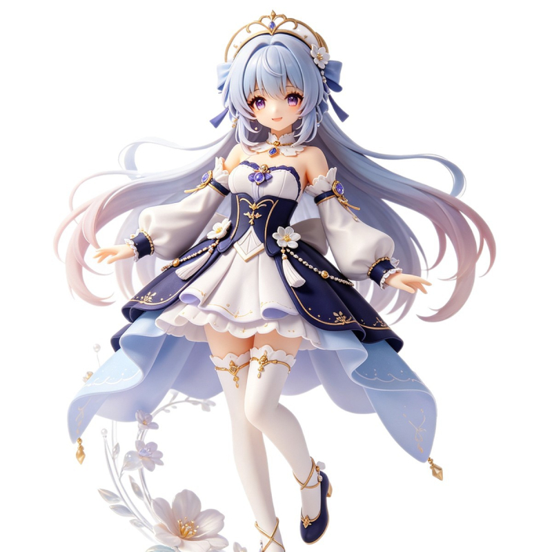 Ornament din rășină cu figură anime, jucărie tip blind-box, figură mascote, pandantiv pentru economisire și decor pentru frigider