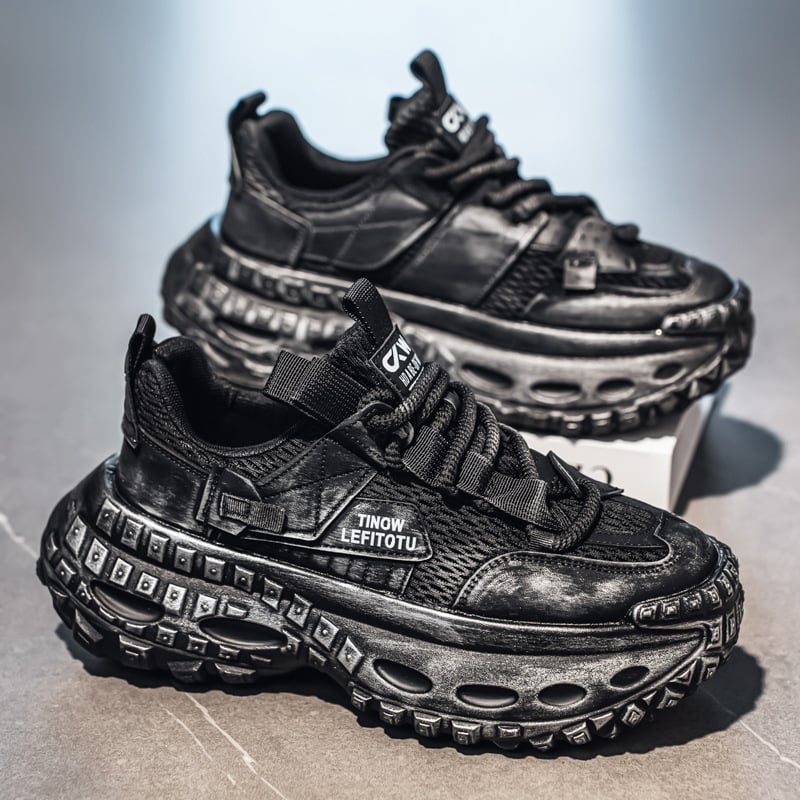 Adidași casual pentru bărbați cu talpă groasă, modă originală de nișă