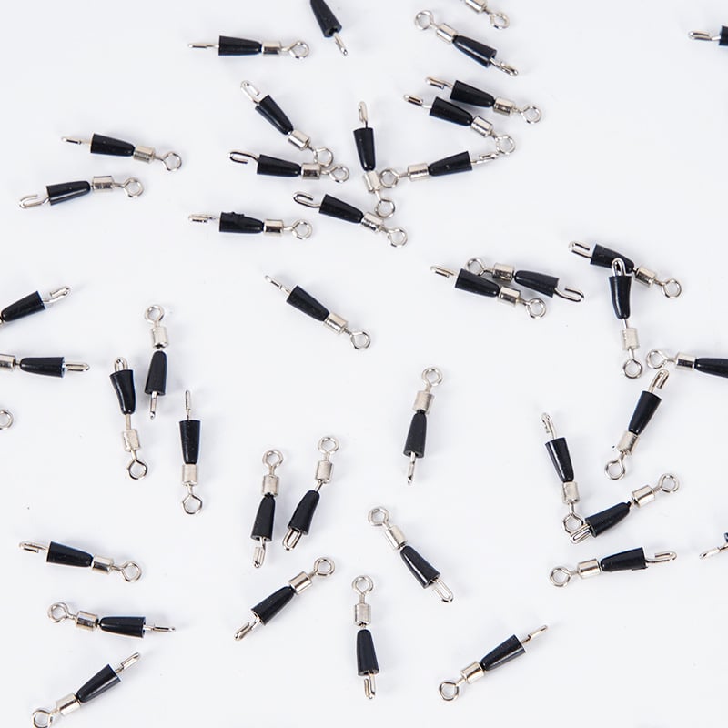 Conector rapid pentru linie de pescuit cu clip, șurub rotativ și opritor de linie – mic accesoriu de pescuit